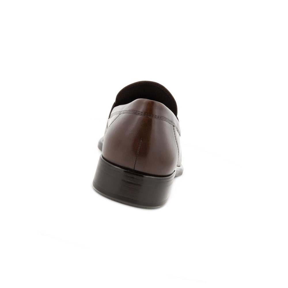 Ecco Citytray Penny Loafer Mokkasiner Herre Brune | NO 577ILH